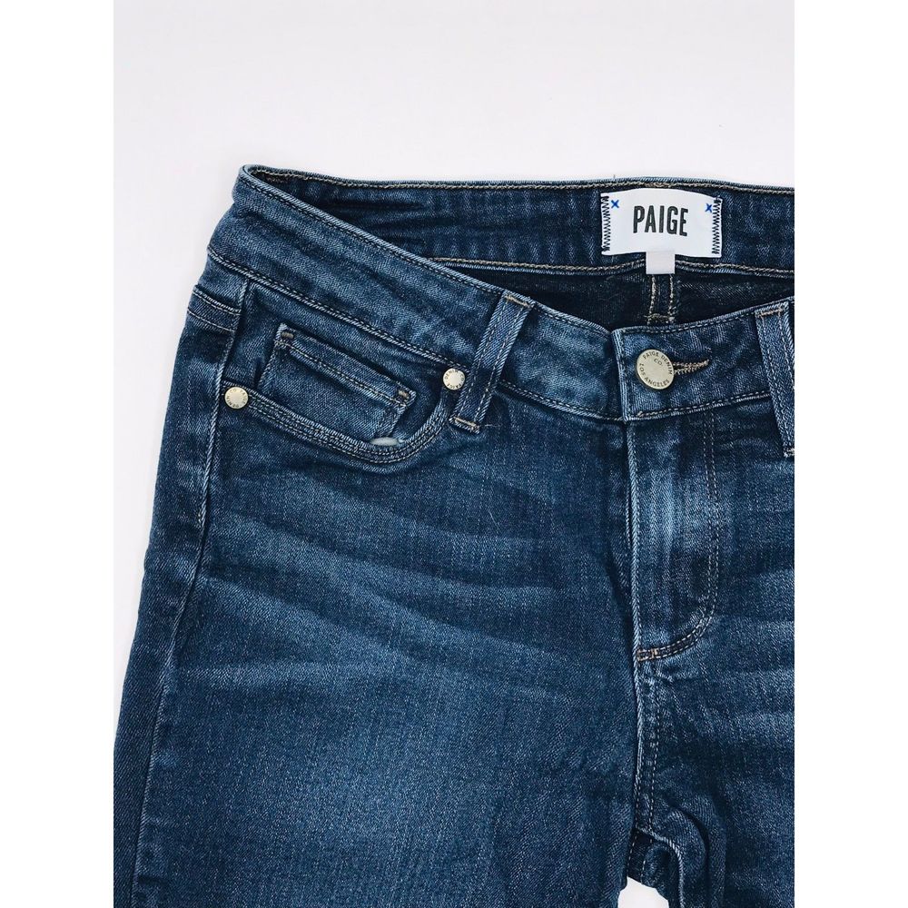 Paige Women's 28 Verdugo Ultra Skinny Jeans Dark Wash Denim Skinny Jeans